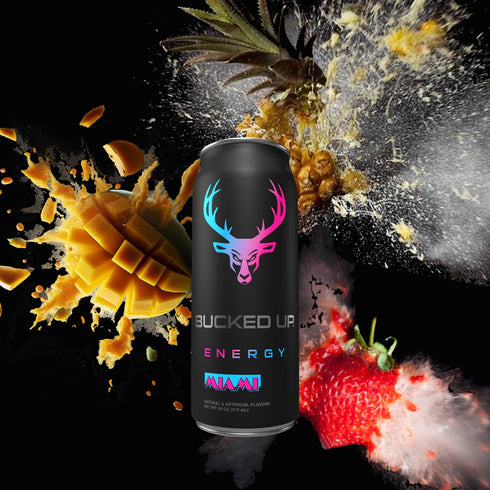 300mg (12 Bucked Up Energy Drink (Miami) CT)
