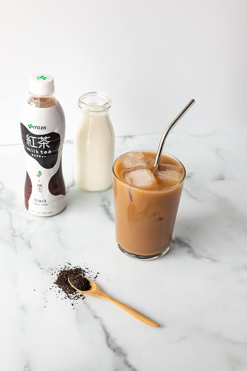 11.8 (Pack 12) Ito En Black Milk Tea, Sweetened, Ounce
