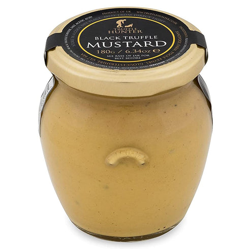 TruffleHunter - Black Truffle Mustard - Dijon Mustard - Gourmet Condiments -