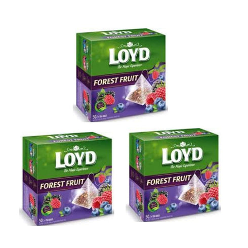 Loyd Forest Fruits Flavor Fruit Tea - 20 x 3 Teabag Envelopes