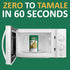 La Costeña Tamales Verdes, Pork Flavor, Microwaveable, No Refrigeration Required, 3.8 Ounce (Pack of 12)