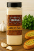 35 Oz Garlic Salt by It's Delish, Large Jar Premium Garlic Salt Seasoning Powder for Cooking, Bread Knots, Chicken
