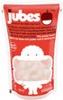 12.7 oz Jubes Lychee Coconut Jelly/NATA de Coco Flavor, Coconut Jelly Cubes for sago, Lychee Topping for Bubble Tea