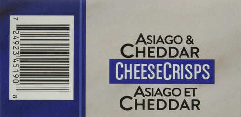 4.5 OZ JOHN MACYS Cheddar Asiago Cheesecrisps