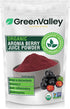 Green Valley Superfoods Organic Aronia Berry Juice Powder, Chokeberry, Antioxidant Rich Anthocyanins