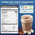 6-Mushroom Immune 7.76 OZ Mushroom Cocoa Sleep Supplement with & Adaptogens, Keto Superfood Hot Chocolate with Reishi