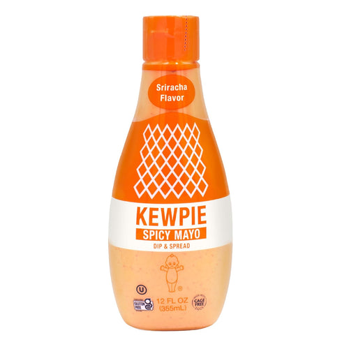 KEWPIE Spicy Mayonnaise (Product of Japan), Rich & Creamy Umami Flavor, Best