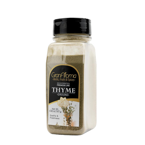 (5.92 GranAroma Ground Thyme, Traditional Herb, Aromatic Spice Ounce)