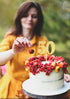 ZHENGYE Gold Happy Birthday Cake Topper, Bling Bling 50th Anniversary/Birthday Party Decoration