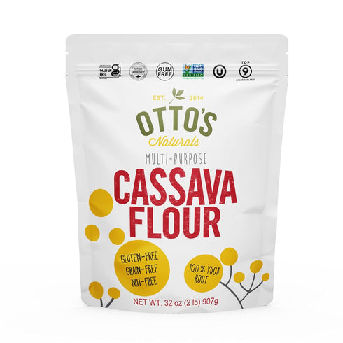Otto's Naturals Multi-Purpose Cassava Flour, Non-GMO, Gluten-Free, Grain, Nut and Gum-Free, 1-to-1