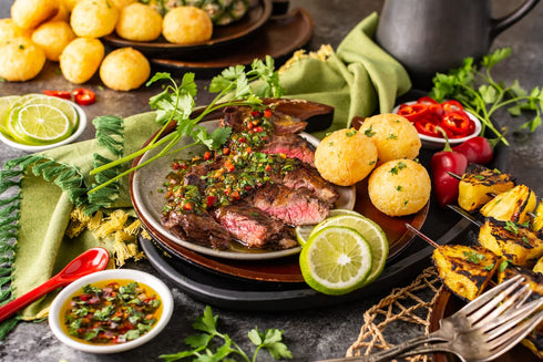 (1.5 oz) Savory Spice Chimichurri Churrasco Spice & Easy - Brazilian Steak Seasoning & Dry Chimichurri Marinade
