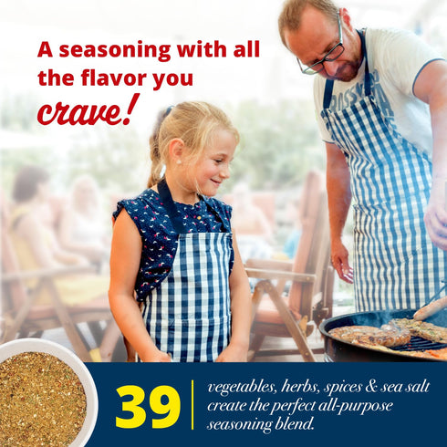Spike Original Gourmet Magic Seasoning Salt Blend, 7 Oz (Pack of 2) - All-Purpose Seasoning