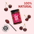 12oz 330g (Pack 2) GOOD GOOD Cherry Jam - No Added Sugar - Low Calorie - Gluten Free and Vegan - Diabetic and Keto