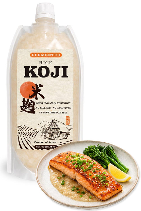 Store Fermented Rice Koji Paste (Shio Koji) 100% Japanese Rice, Natural Meat Tenderizer