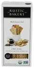 Rustic Bakery, Flatbread Black Sesame Organic, 6 Ounce