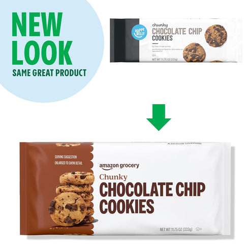 11.75 Oz Amazon Grocery, Chunky Chocolate Chip Cookies