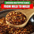 12 oz (Pack 2) Crushed Red Pepper Flakes, All Natural, Hot and Spicy Seasoning for Pizza, Pasta, Chili, Soup, Meat
