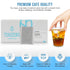 Commercial (1 96 Count) Teazzers Premium All-Natural Green Tea Bags Great for Foodservice Ice Tea Brewers | Unsweetened