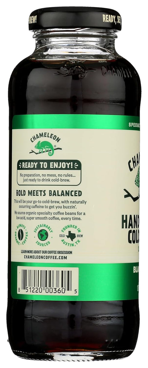 10 oz Chameleon Cold Brew Organic Ready-To-Drink Coffee, Black
