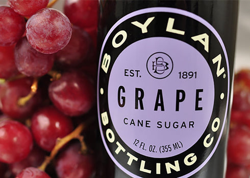 12 oz, 12 Count Boylan Grape Soda, fl