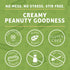 (1 Pack) Crazy Richard's Creamy No Stir Peanut Butter with No Added Salt, Sugar, Or Preservatives