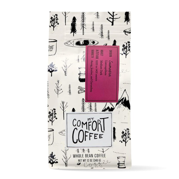 Mt. Comfort Coffee Sumatra Medium Dark Roast, 12 Ounce - Flavor Notes