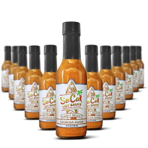 Cremosa Asada Hot Sauce - Single Bottle for Flavorful Cooking