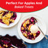 8.5 oz, 6-Pack Concord Foods Apple Crisp Mix, Easy-to-Make Dessert with Delicious Ready to Go Ingredients, Sweet Tender