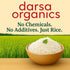 (2lb) Darsa Organics White Basmati Rice - USDA Organic Long Grain White Rice from India - Premium Aromatic & Fluffy