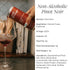 6 Pack Just Enough Wines Pinot Noir Alcohol Removed | Non-Alcoholic Red Wine, Cans | Central Coast California, Low