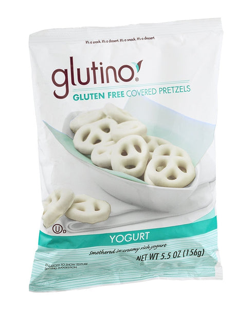 Glutino Gluten Free Yogurt covered pretzels 5.5 OZ24