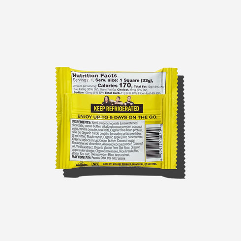 1.16 Mid-Day Squares, Chocolate Cookie Dough Bar, Ounce