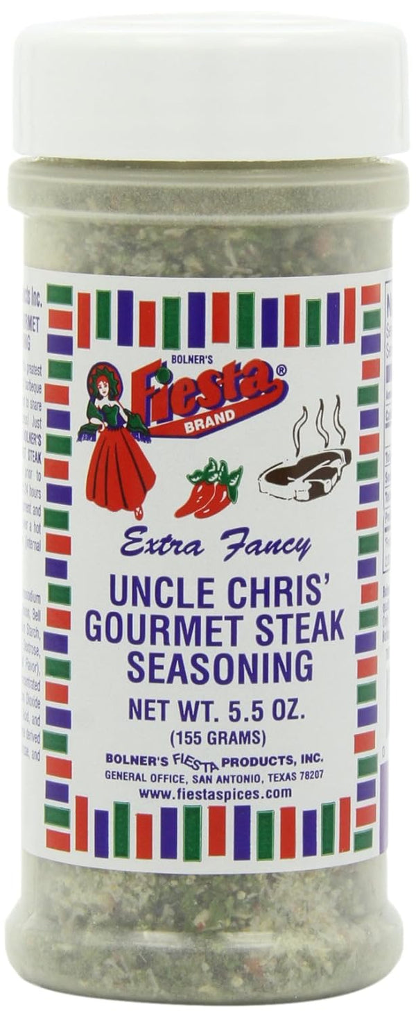 Gourmet Steak Seasoning, Fiesta Seasoning 5.5-Ounce