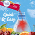 Crystal Light On The Go Fruit Punch Drink Mix, 10-Count Boxes, Pack of 6