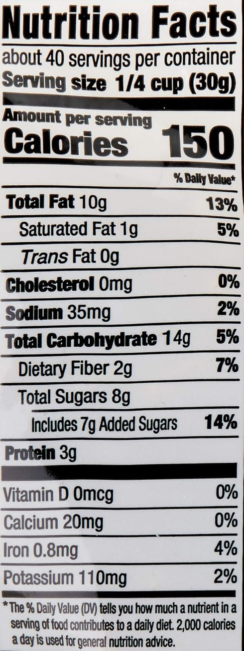 2.62 (Pack 1) Amazon Brand - Happy Belly Dried Cranberries, Nuts & Pepitas Trail Mix, pound