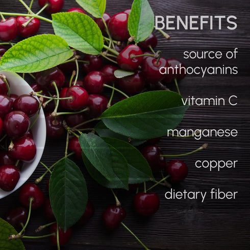 8 oz Tart Cherry Powder - Pure All Natural Powder for Juice, Tea, Smoothies, Baking, Beverage, Rich in Anthocyanins