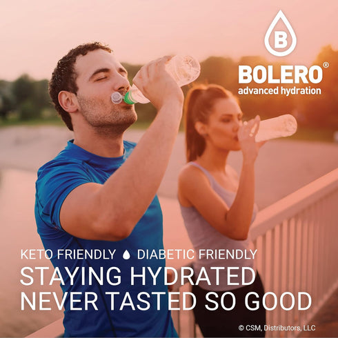 Bolero Sugar Free Drink Mix Packets, Orange Fruit Flavors, 36 Small Sachets for On-The-Go