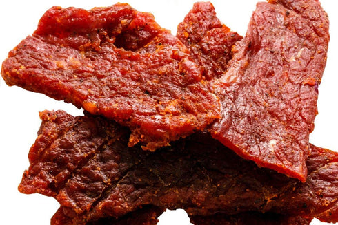 8oz Country Pack Buffalo Bills Double Habanero Cut Beef Jerky (moist & tender really hot beef jerky)