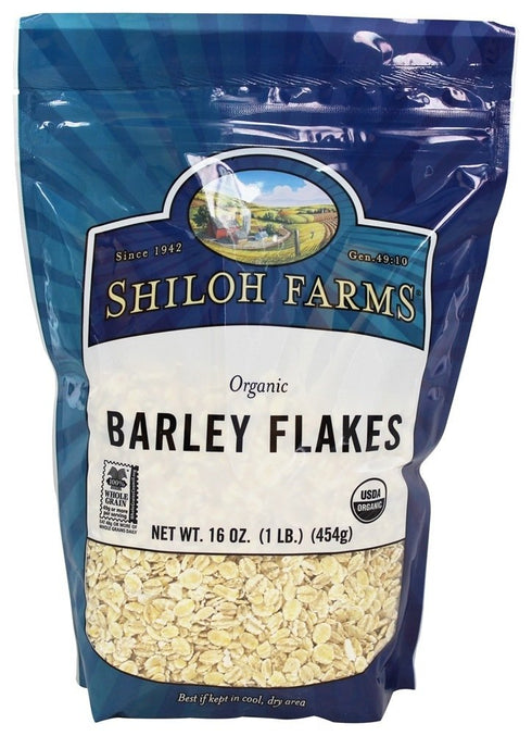 Shiloh Farms Organic Barley Flakes, 16 oz (454 g)