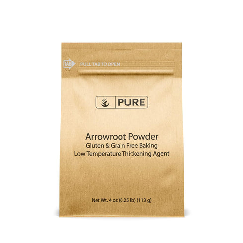 Pure Original Ingredients Arrowroot Powder (4 oz), Corn Starch Alternative, Thickener & Binder