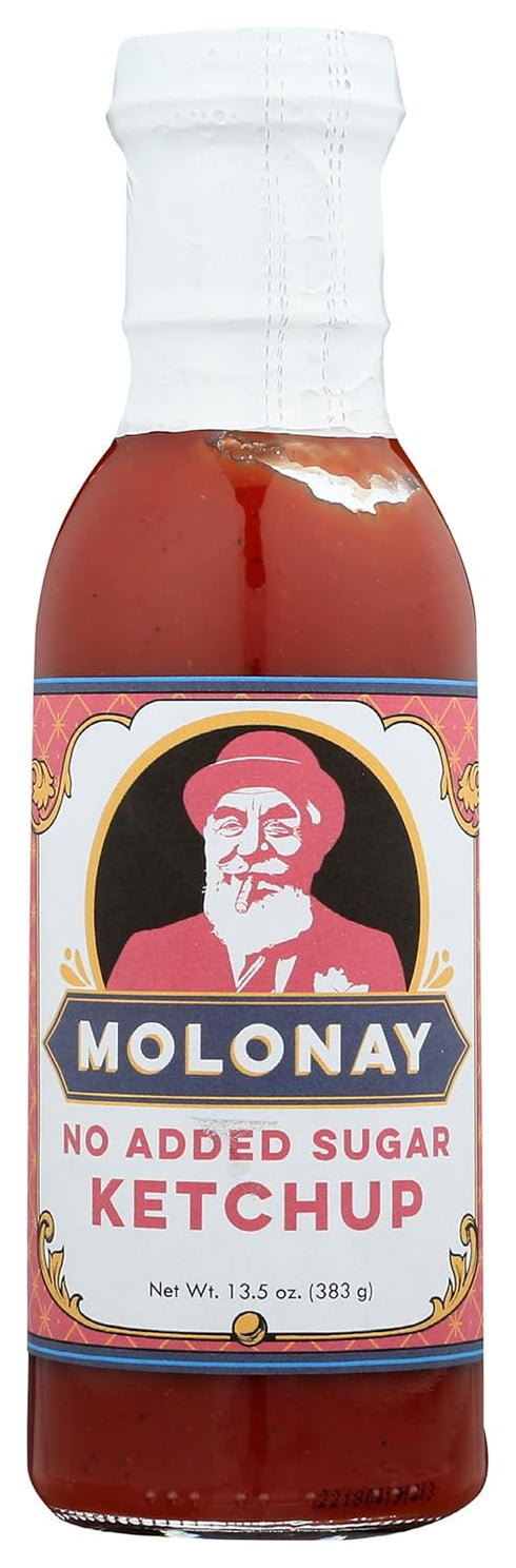 Molonay TUBILDERBORST No Added Sugar Ketchup, 13.5 OZ