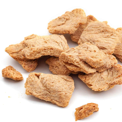 100% #1 100% (3 Pack) Textured Vegetable Protein, Vegan Meat Substitute, Hexane Free, Made with Graded Yellow Soybeans