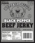 2.6oz Packs (3 packs Buffalo Bills Premium Black Pepper Beef Jerky of black pepper smoked jerky)