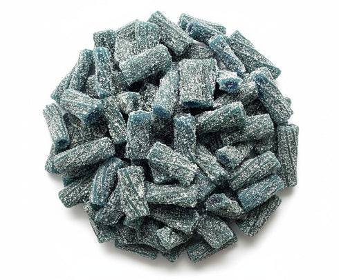 SweetGlob Pectin Filled Sour Licorice Twist Bites Soft & Chewy Gummy Candy with