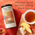 50 Count The Republic of Tea - Ginger Peach Black Tea, Caffeinated