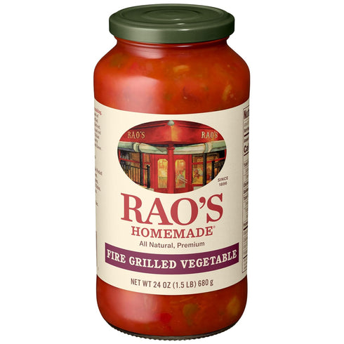 Rao's Homemade Fire Grilled Vegetable Sauce Made with Italian Tomatoes, 24 oz