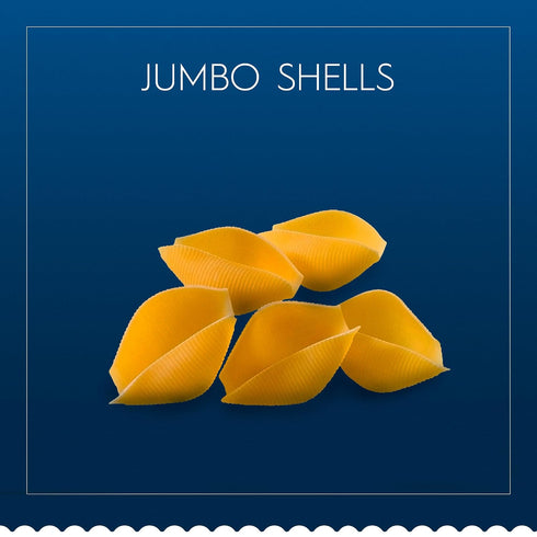 12 oz. (Pack 12) Barilla Jumbo Shells Pasta, Box of - Non-GMO, Made with Durum Wheat Semolina - Kosher Certified