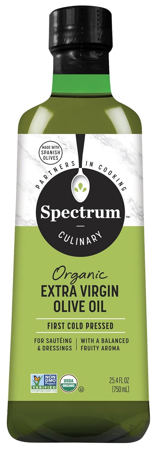 Spectrum Organic Extra Virgin Olive Oil, 25.4 Oz