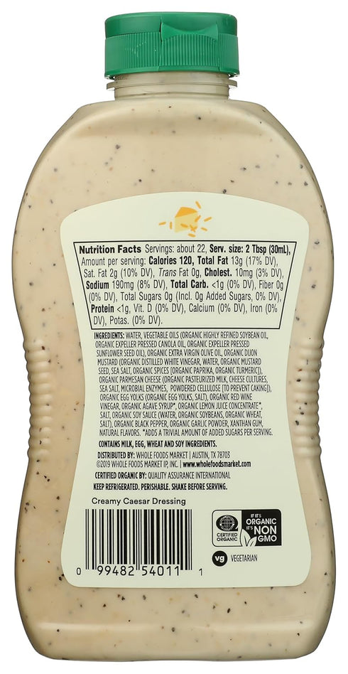 365 by Whole Foods Market 21.8 Organic Family Size Caesar, FZ