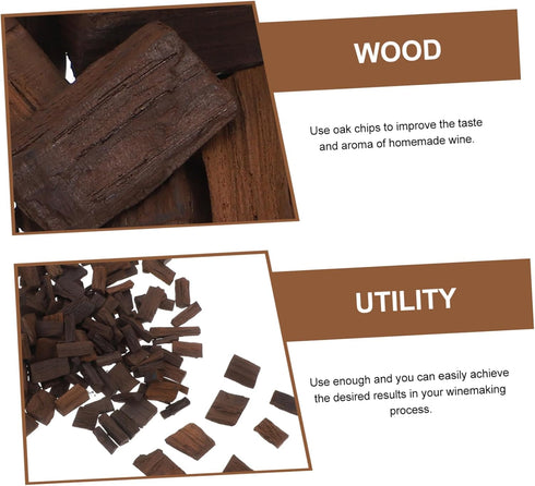 Heavy Oak Chips for Whiskey & Wine Aging - Ideal Brewing Supplies